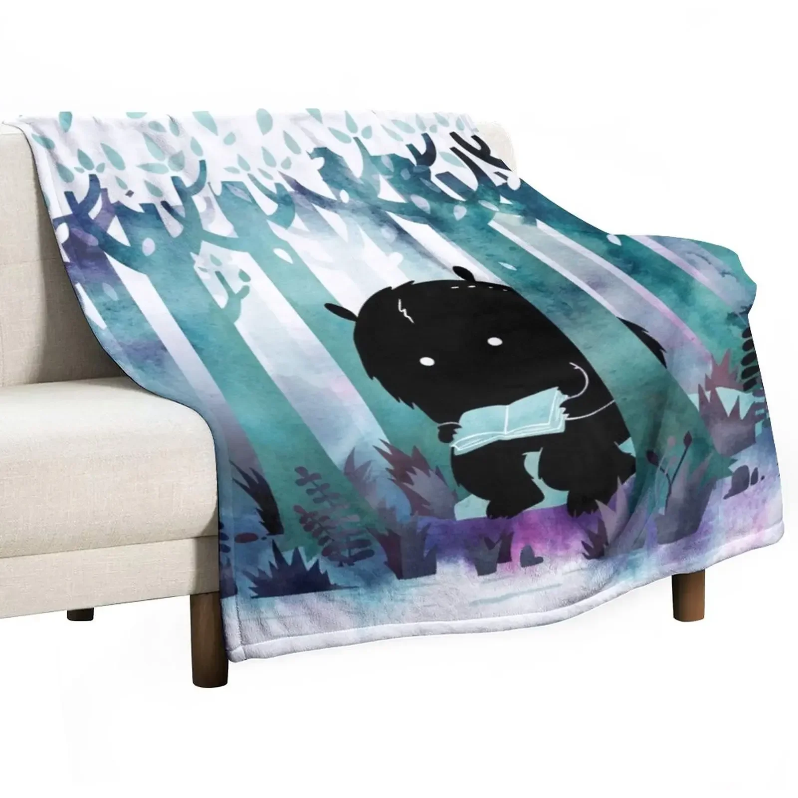

A Quiet Spot Throw Blanket Travel blankets ands Hair Blankets