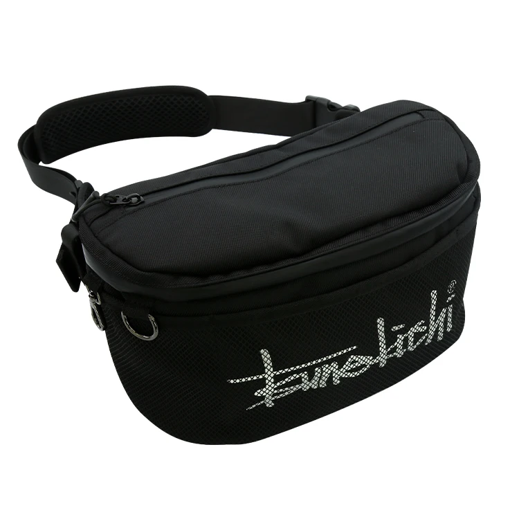 KETO ブラック スエード ウエストバッグ KETO ブラック スエード ウエストバッグ KETO ブラック スエード