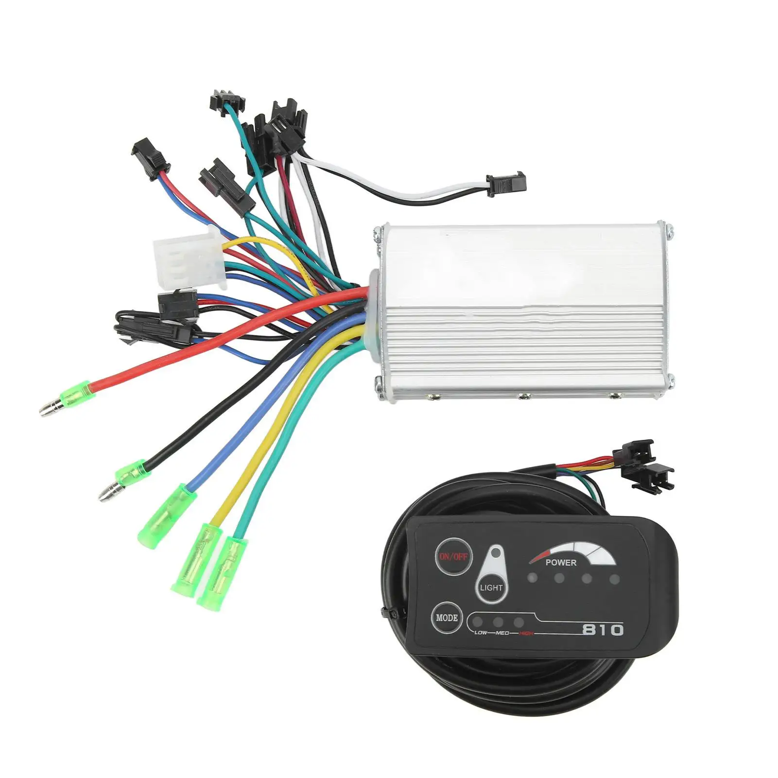 24V 36V 48V 250W 350W Electric Bike Brushless Controller Kit With 810 LED Display For Bike Conversion System
