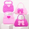 Kid Make Up Toys Pink Make Up Set Simulation Handbag Plastic Toys Children's Dressing Cosmetics Gifts for Girls 5