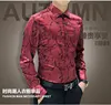 Red with Floral