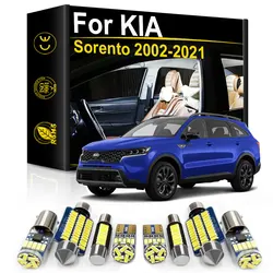 Vehicle LED Interior Light For KIA Sorento BL XM UM MQ4 2002 2008 2011 2012 2014 2019 2020 2021 Accessories Canbus Indoor Lamp