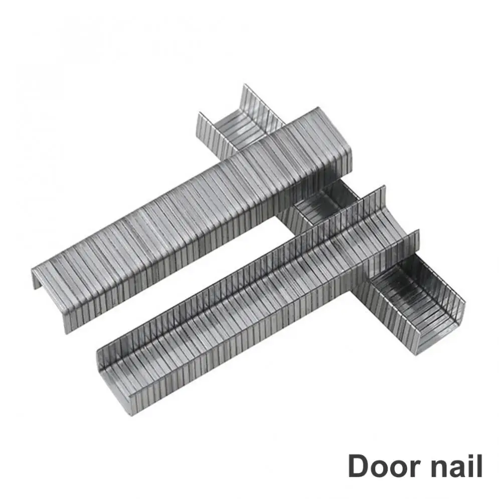 1000pcs Stainless Steel  Electric Pneumatic Nail Gun Straight Nail U Nail fit for Electric Straight Nail Gun Staples Pneumatic 3