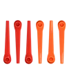 50pcs Universal Garden Grass Trimmer Plastic Replacement Blades for Gardena Grass Trimmer EasyCut Li-18/23R 9823 9825 9820 9821 3