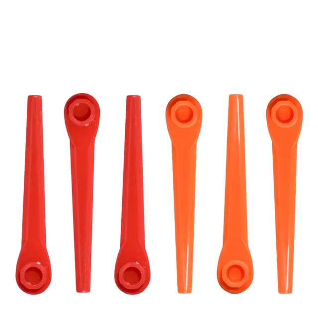 50pcs Universal Garden Grass Trimmer Plastic Replacement Blades for Gardena Grass Trimmer EasyCut Li-18/23R 9823 9825 9820 9821 3