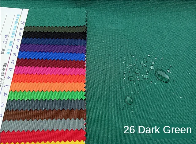 Tissu imperméable 900D pour l'extérieur, PU Oxford au mètre pour auvent de parapluie, tentes de bricolage, couture, Textile épais simple chiffré lisse 4