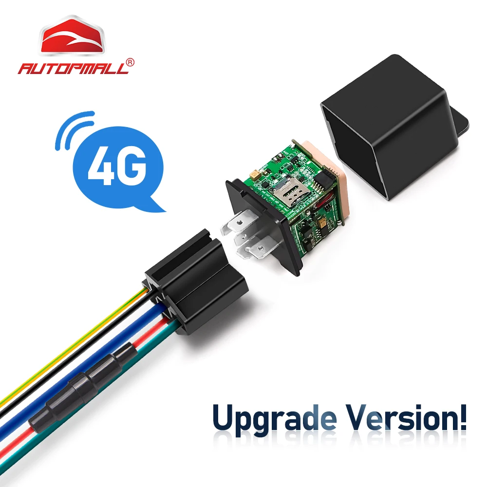 4G Wide voltage MV930G Car Tracker Dual Positioning ACC Battery Detecting Cut Off Fuel Anti-Theft Alerts Globle APP Locating car tracker