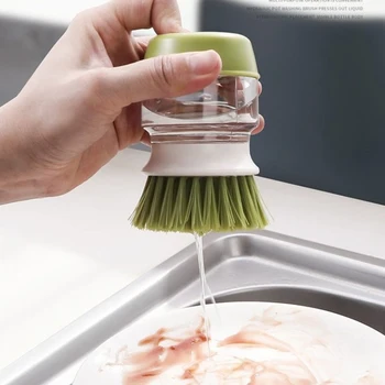New Brush Pot Kitchen Accessories Pot Cleaning Tool 1