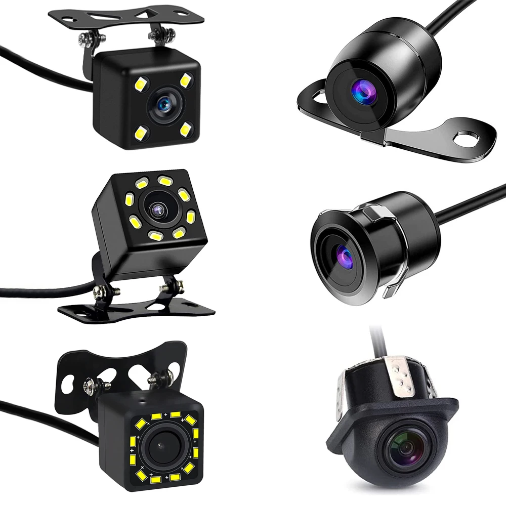 Car Universal Rear View Camera 170° Wide Angle Reverse Parking Ip68