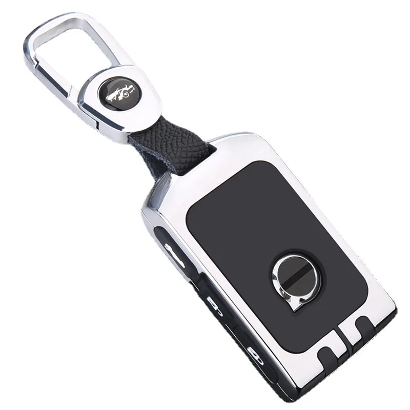 Key Case Key Case Cover Car Zinc Alloy Key Case Holder For Volvo XC40 XC60 S90 XC90 V90 T5 T6 T8 Fob Smart Key