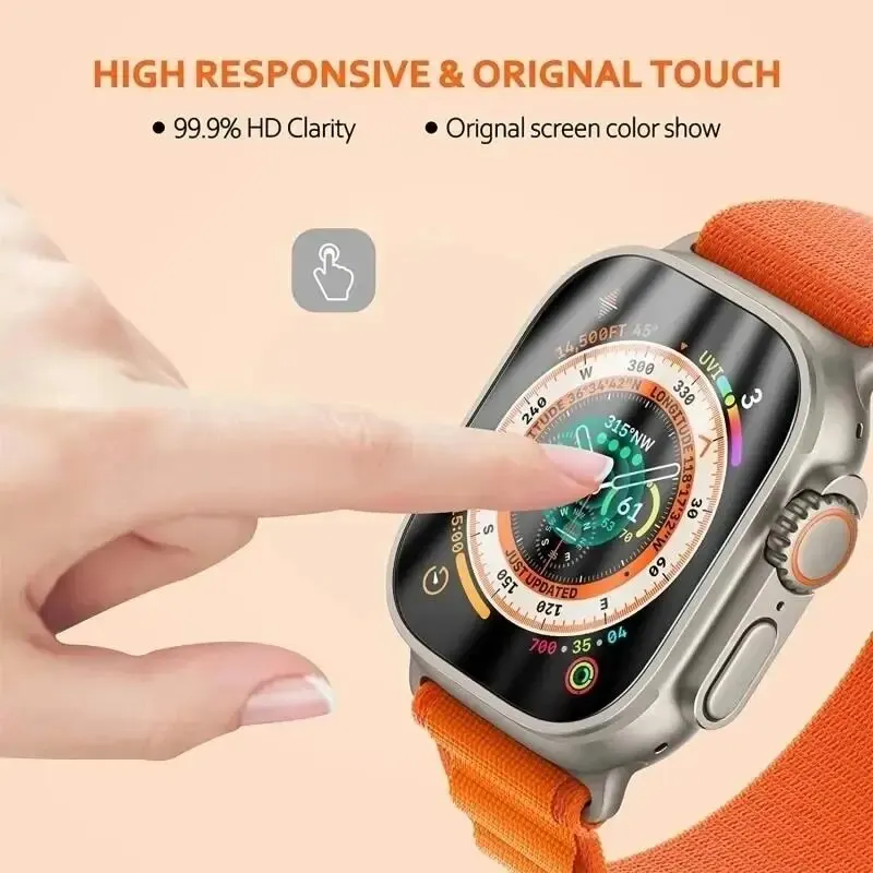Screen protector for Apple Watch Series 9 8 7 6 SE 5 4 Ultra 2 49mm 44mm 40mm 45mm 41mm Film Cover