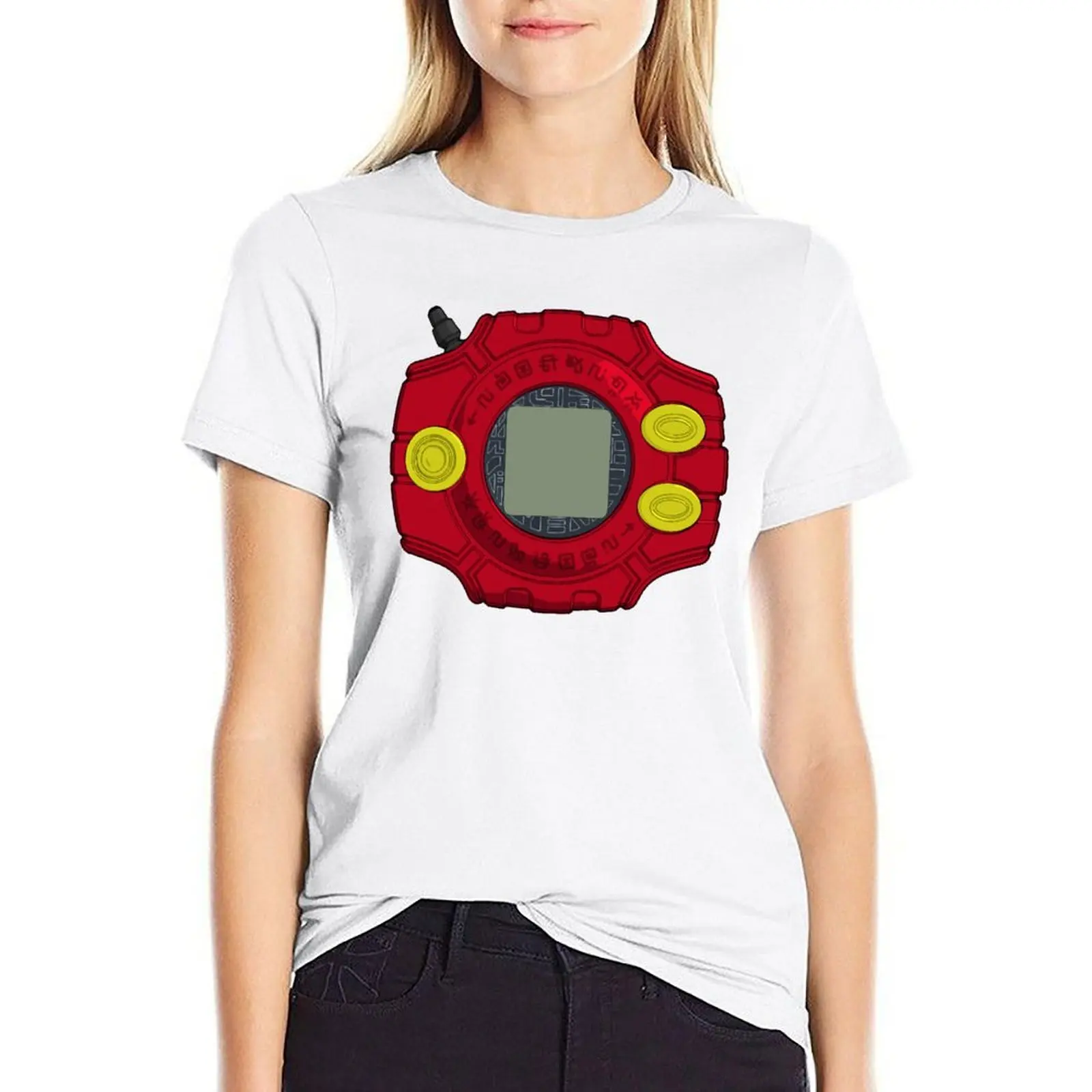 T-Shirt Digivice Di Sora Magliette Grafiche Magliette Estetiche Magliette Carine Per Le Donne