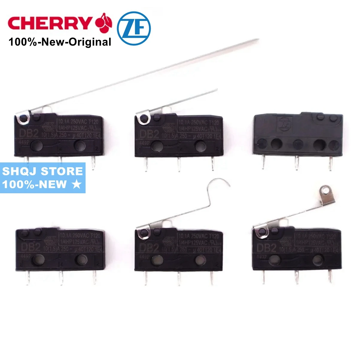 CHERRY-ZF-100-NEW-5PCS-DB2-DB2C-A1AA-A1LB-A1LC-A1RB-A1SB-Micro-Switch ...