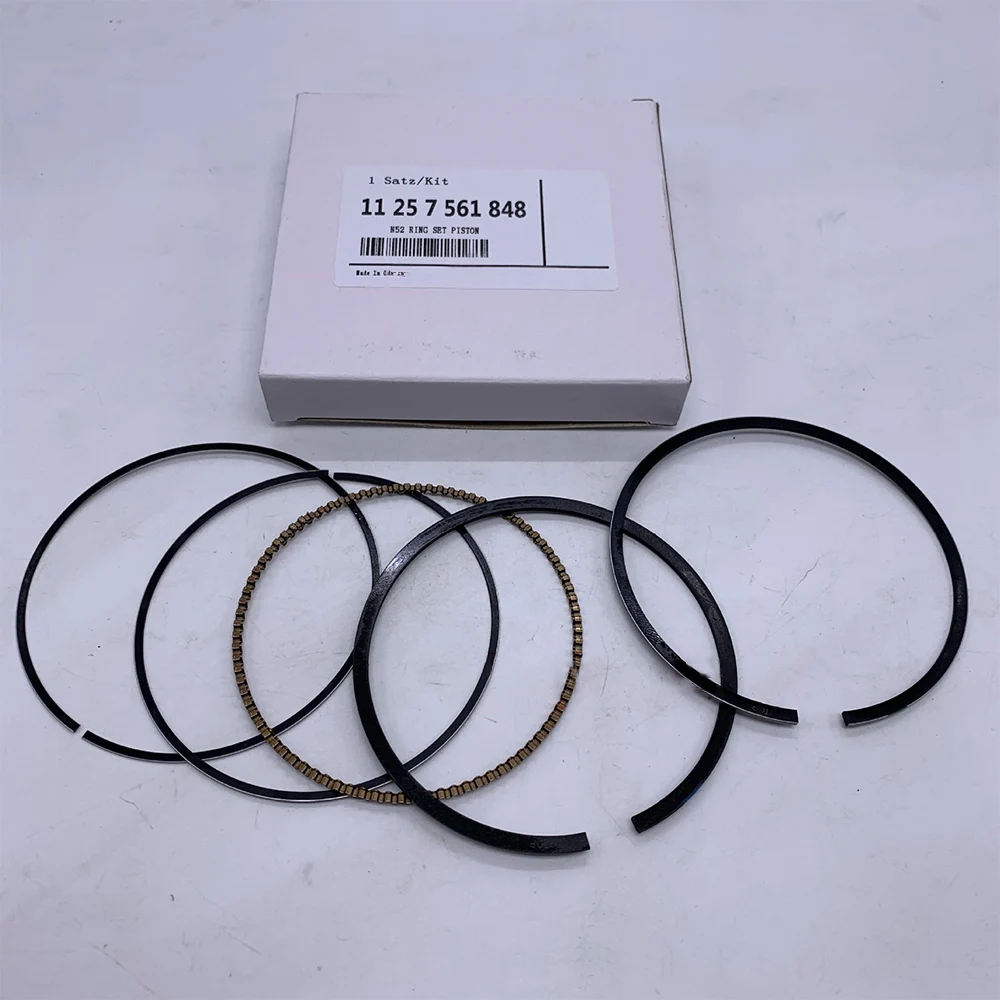 6PCSPistonRingsSet82mmforBmw325i525iZ4N52B25E90E92E60E61