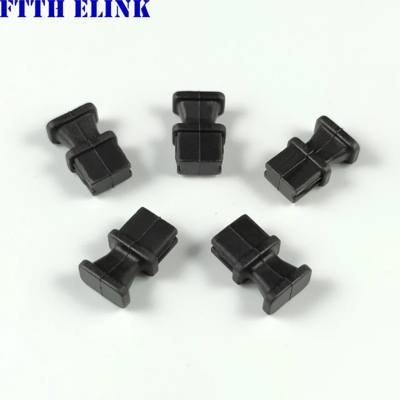 QSFP dust cap for QSFP+40 module MPOSR4 LR4 ER dust cover black silicone ftth protective plug free shipping ELINK factory 100pcs