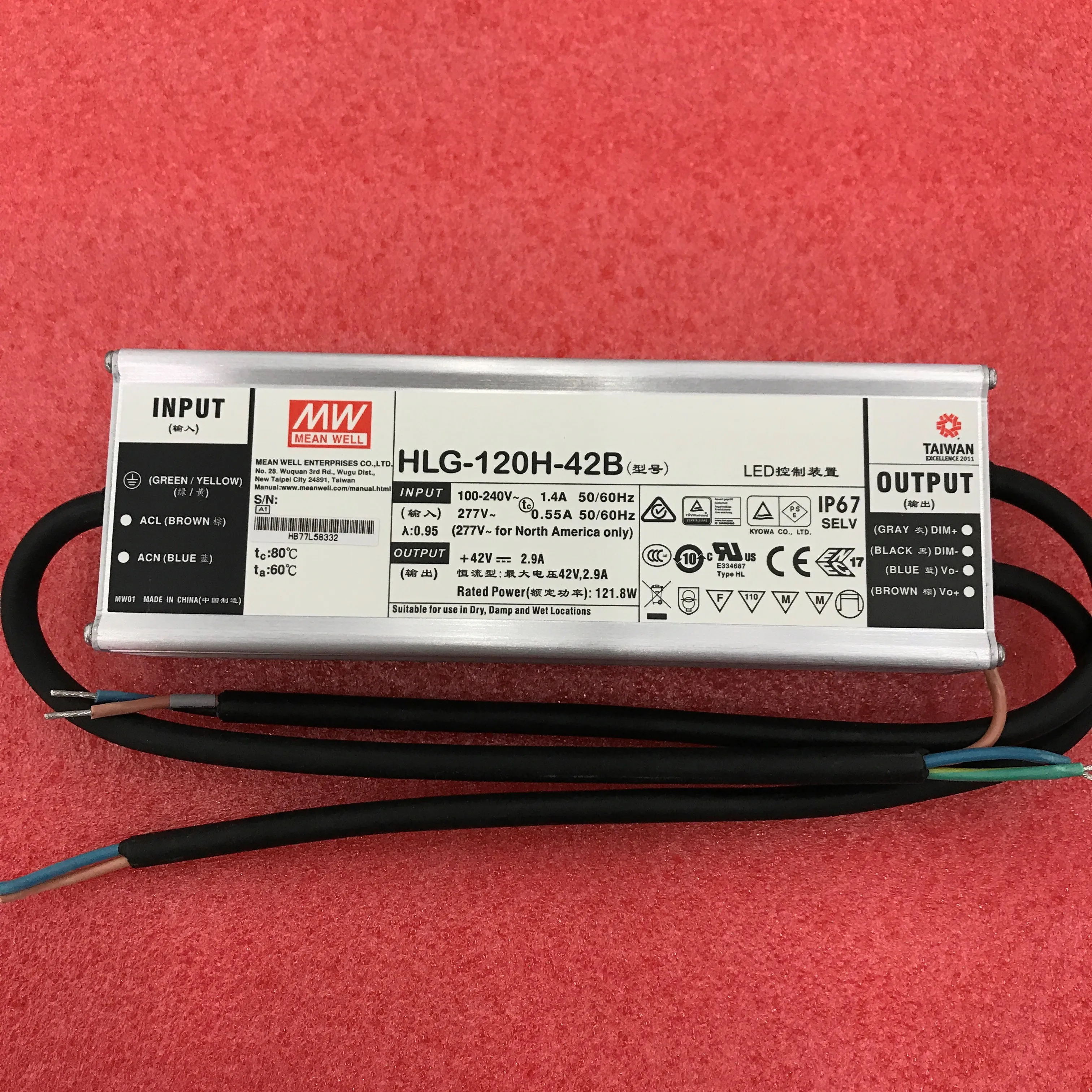 HLG-320H-24B Mean Well LED drivers, 320W - elpro Elektronik | HLG-120H Switching power supply 12B 15B 24B 36B 24B 24B 120W Const | スライドスイッチ | OLDIZWQRS