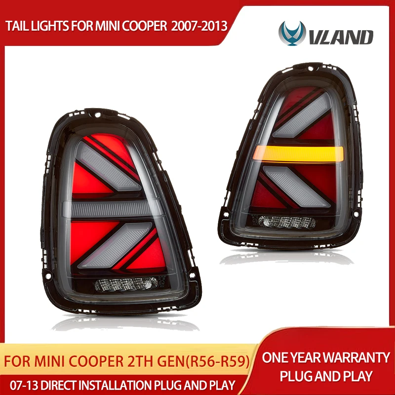 07-13 Mini Cooper 2th Gen(R56 R57 R58 R59) Vland II LED Tail Lights ...