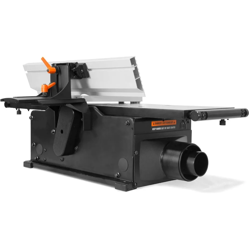 JT833H 10-Amp 8-Inch Spiral Benchtop Jointer with Extendable Table