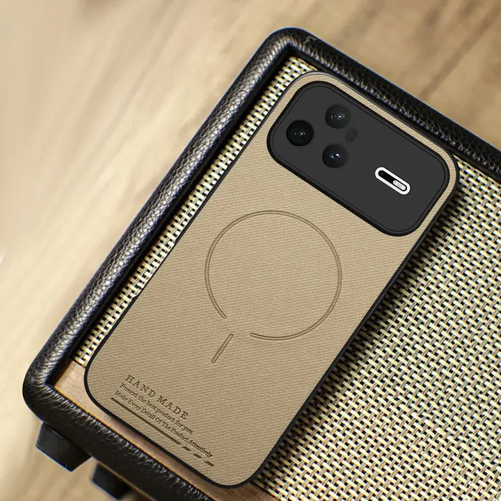 Luxury 360° Protective Magnetic Back Cover with Camera Shield