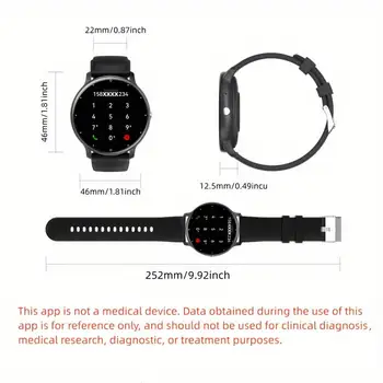 Smart Watch, Wireless Calling/dial, Multi-Sport Mode, Calling Reminder And Rejection, Change Wallpaper, Fitness Monitoring 2