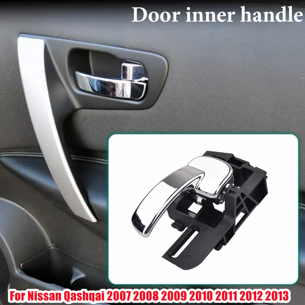 Acquista 2x Maniglia Interna Interna Cromata Per Nissan Qashqai - 11