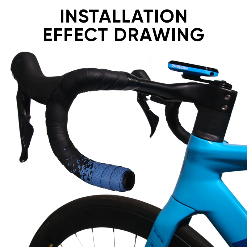 Bike Handlebar Tape Bicycle Handlebar Strap Shock Absorbing Anti-slip PU + EVA Road Bike Bar Tape Bicycles Accessories