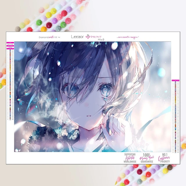 Full Diamond Mosaic 5d Diy Diamond Painting Anime Cross Stitch Kit Art  Embroidery Girl Picture Home Decoration - Diamond Painting Cross Stitch -  AliExpress