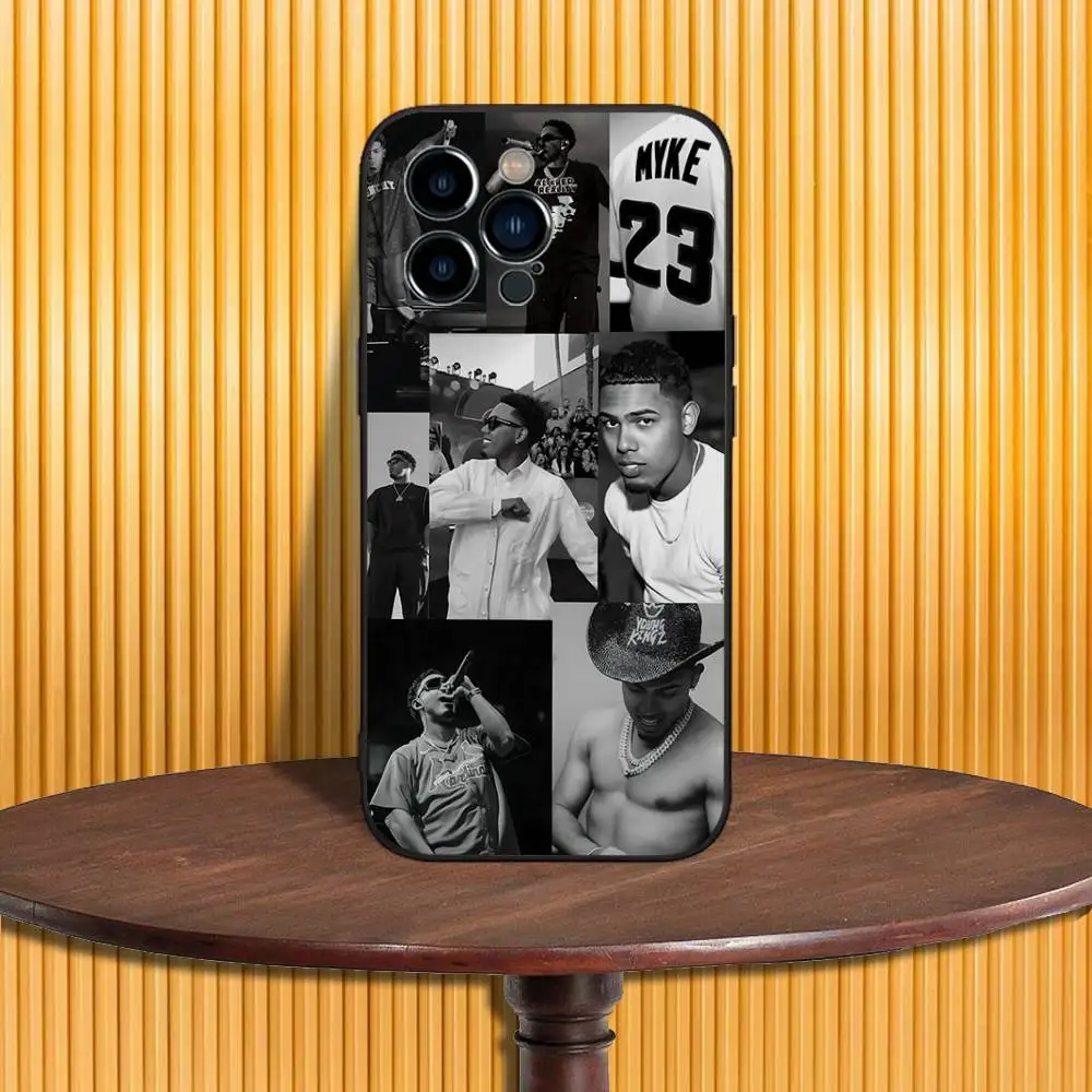 Sleek Black Soft Phone Case – Premium Protection with Modern Design
