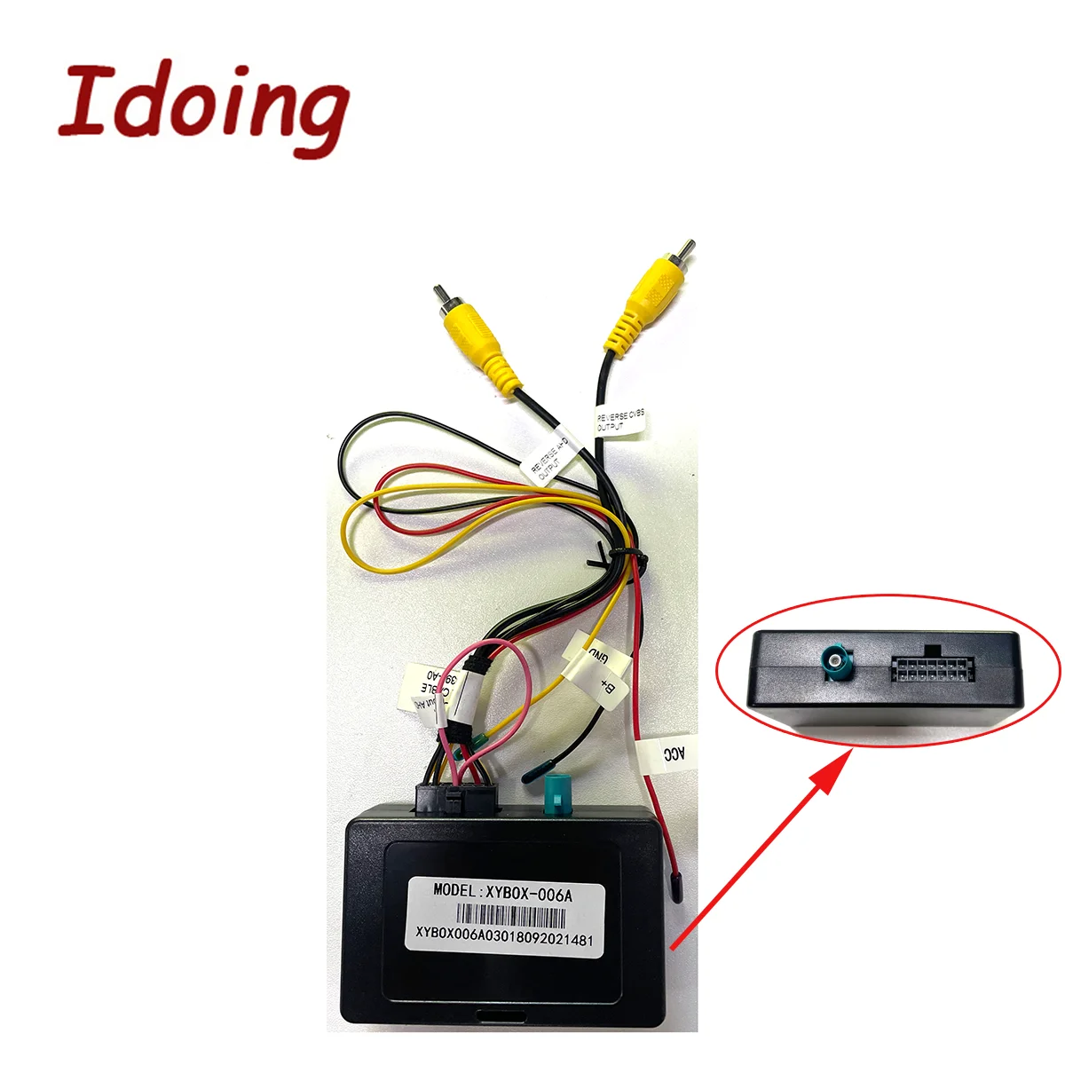 Idoing View Camera Switcher Parking Camera Converter Front Rear View ...