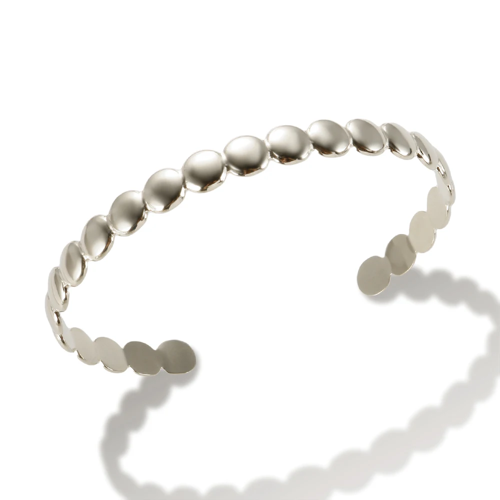 غير متناظرة أساور قابل للتعديل افتتاح أساور استانل...