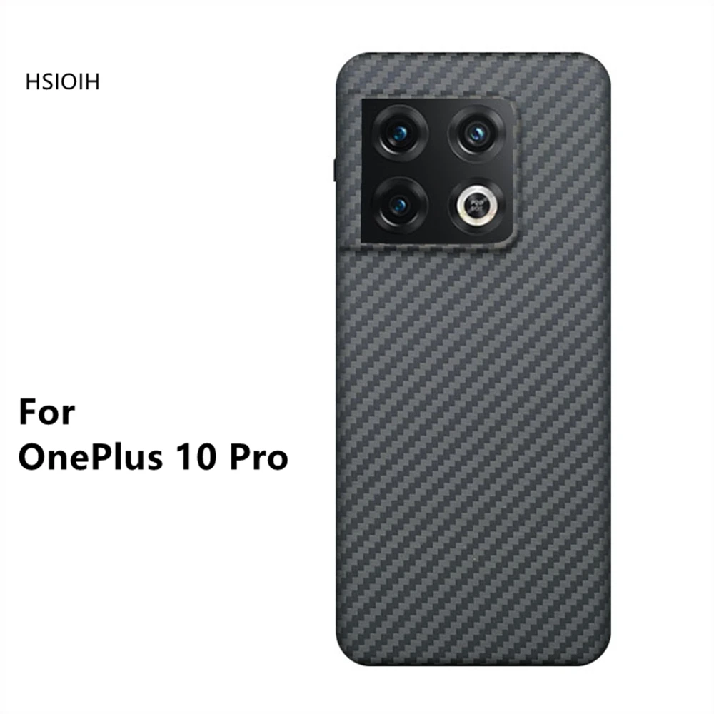 

Супертонкий чехол для OnePlus 10, 9 Pro, 10Pro, 9Pro, защитный чехол из настоящего арамидного волокна, мягкий на ощупь, прочный, из углеродного волокна