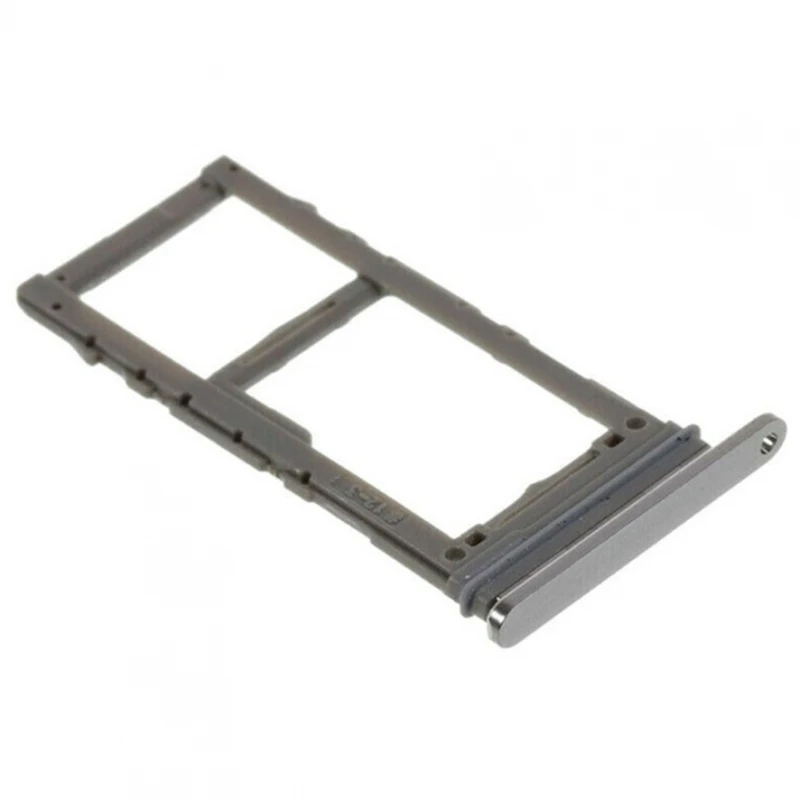 Sim Tray Per Samsung Galaxy Note 10 Plus + 1 Adattatore Sim Silver Card # Samsung Galaxy Note 10 Plus (Sm-N975F, Sm-N975N, Sm-N975U, Sm-N975U1, Sm-N97