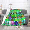 Sprunki Incredibox Wenda Oren Funbot Blankets Beats Game Flannel Throw Blankets Bedroom Sofa Decoration Soft Warm Bedspread 2