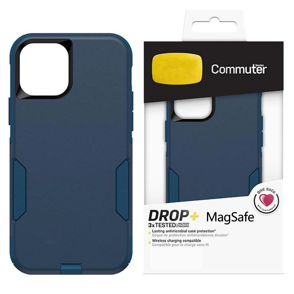 

Серия «выдра» с двойной защитой MagSafe для iPhone 12/13/14 Pro Max, 15 Pro Max и 15 Высокое качество