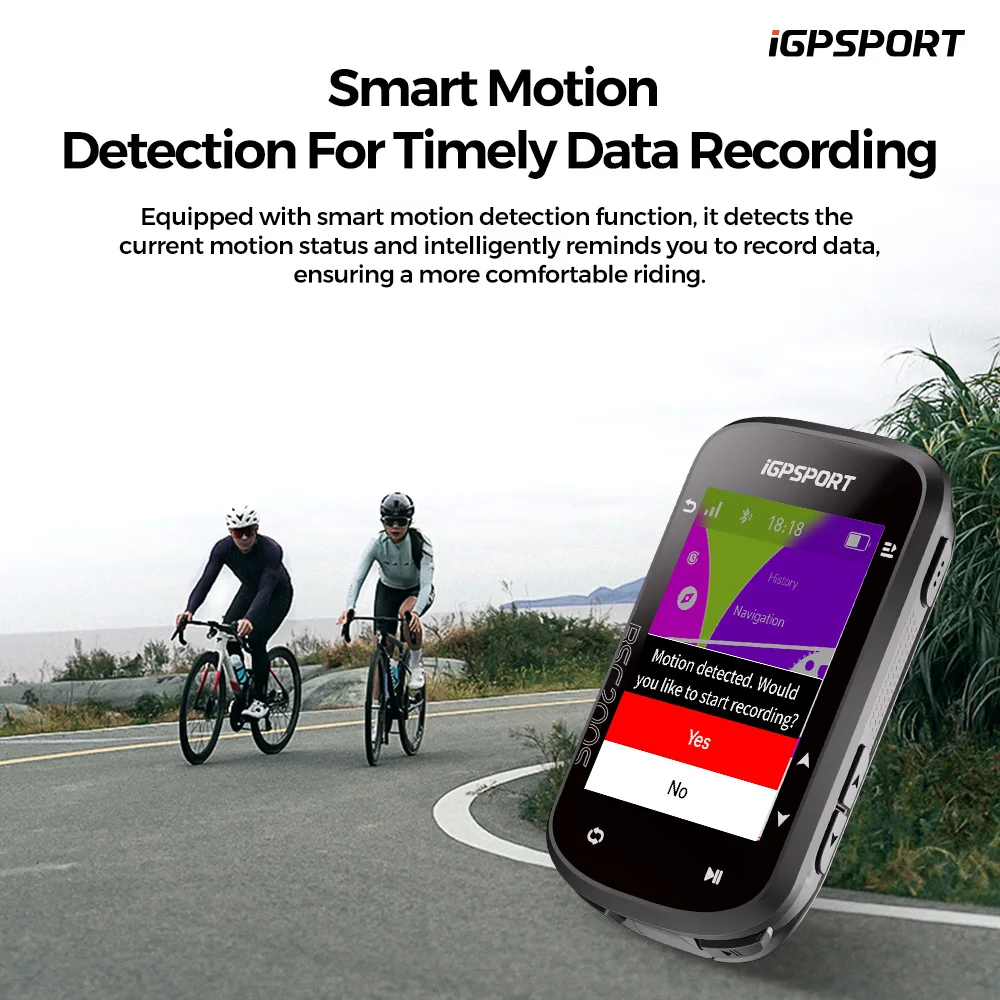 iGPSPORT BSC200S Computer da Bicicletta con Navigazione GPS, Schermo a Colori, Tachimetro Wireless, Contachilometri per Ciclismo, Bluetooth Ant - Image 5