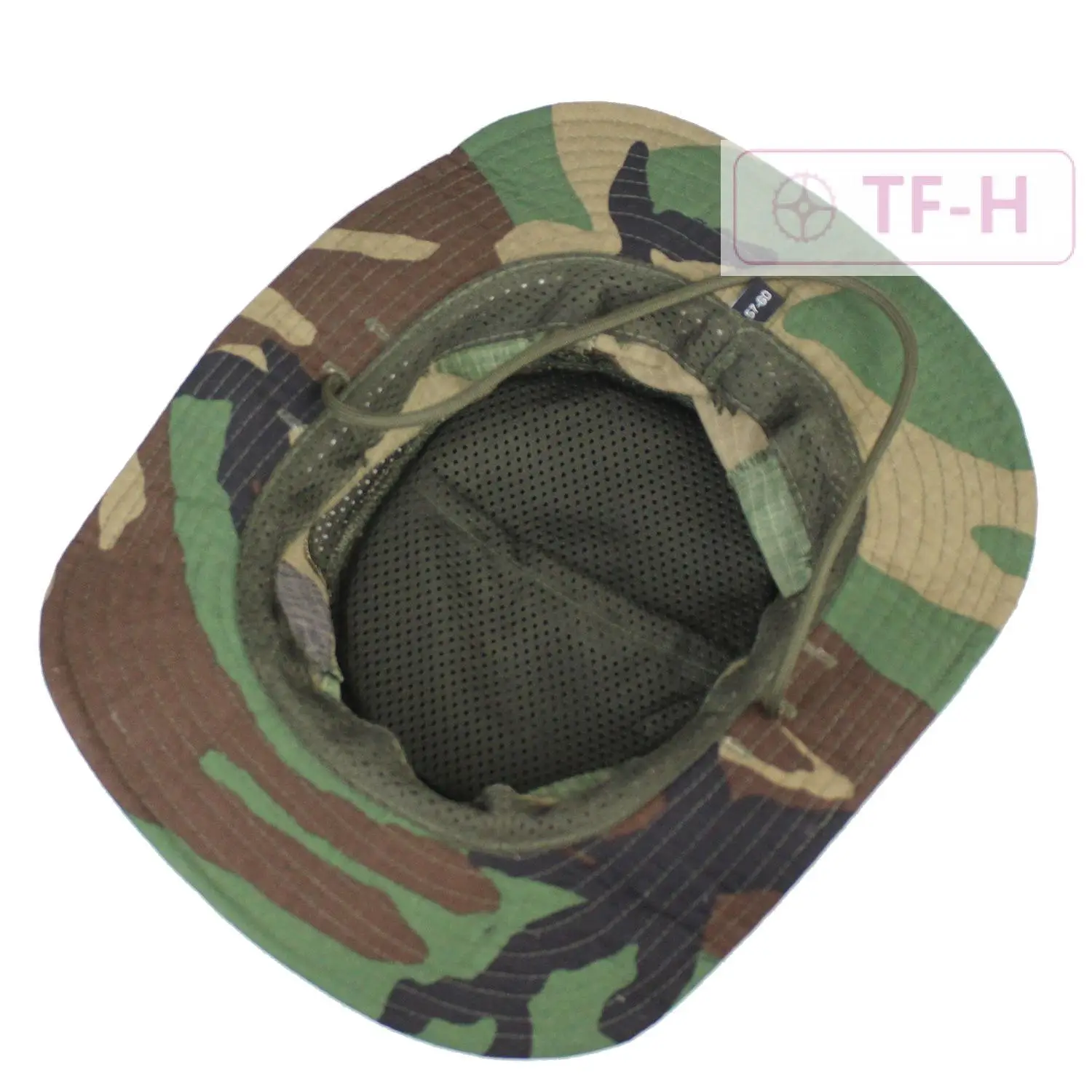 Cappello Boonie Mimetico a Tesa Larga per Uomo e Donna, Cappello da Sole Regolabile per Caccia, Escursionismo, Pesca, Protezione Solare Sportiva - immagine 3