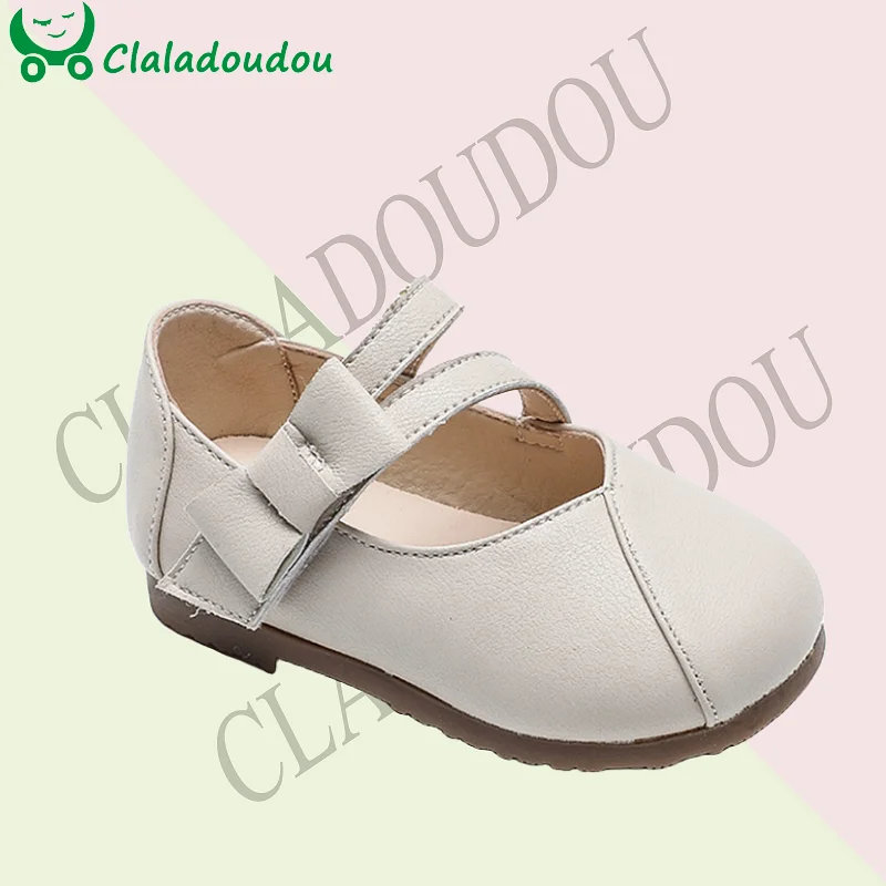 

2023 New Toddler Girls Flats Shoes Solid Soft Sole Newborn Baby Girl Shoes Beige Black Brown Baby Enfant Woman First Walkers