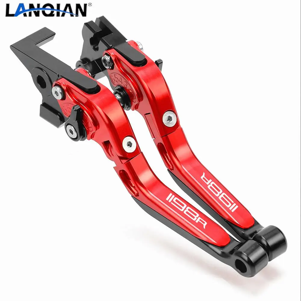 

Motorcycle 1198R Accessories Adjustable Extendable Foldable Brake Clutch Levers CNC Accessories For DUCATI 1198 R 2009 2010 2011