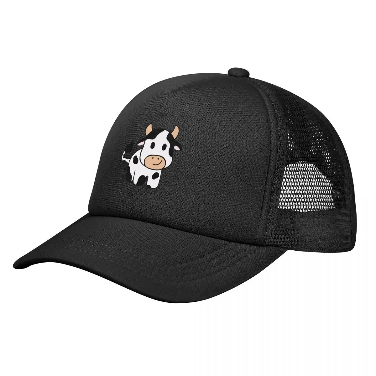 

Super cute cow, black and white, adorable and beautiful design Baseball Cap Designer Hat black Women's Golf Wear Men's