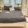 3pcs Set Velvet Bed Sheet Set (1PC Fitted Sheet and 2PCS Pillowcase) Winter Warm Mattress Cover Bed Cover 90/140/160/180/200x200 6