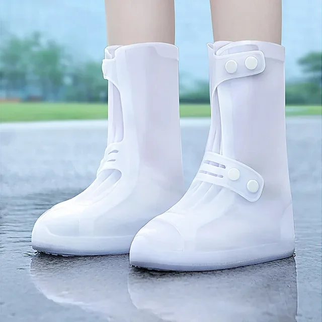 Cubiertas impermeables Para Botas De Lluvia, Cubierta antideslizante Para Zapatos, De Silicona, XXL