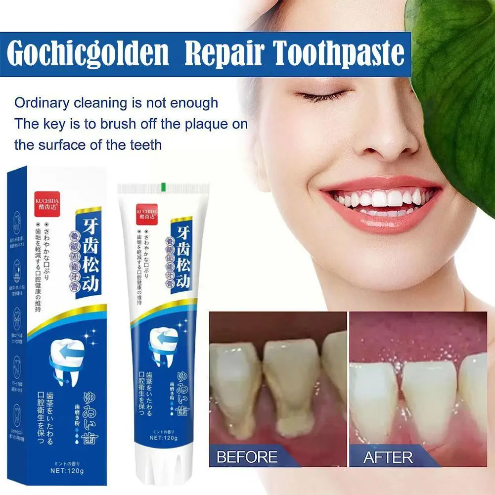 

120g Repair Toothpaste Of Cavities New Whitening Cleaning Plaque Decay Toothpaste Stains Removal Protect Of Gums U6P0