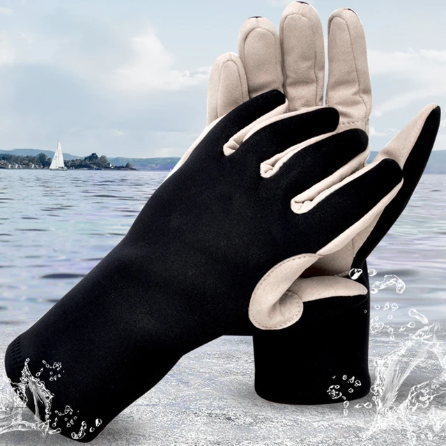 YFASHION Water Gloves 2mm Neoprene Five Finger Warm Wetsuit Winter Gloves  For Scuba Diving Snorkeling Surfing 1 Pair - AliExpress