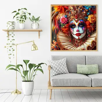 Diamond Mosaic Joker Portrait 3