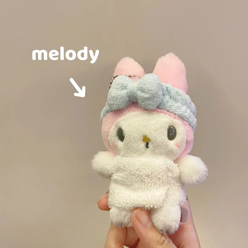 thumbnail image 1 of Llavero con colgante de chupete Kawaii de la serie Hello Kitty Baby de Sanrios Melody Kuromi, muñeco de peluche, regalo de vacaciones, juguetes para niños, 1 of 5