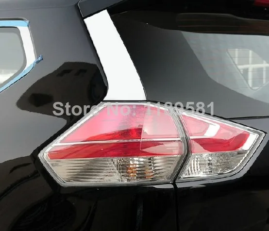 

For Nissan X-Trail Rogue 2014 2015 2016 Stainless Steel Rear Window Around Cover Trim new Car Accessories Stickers