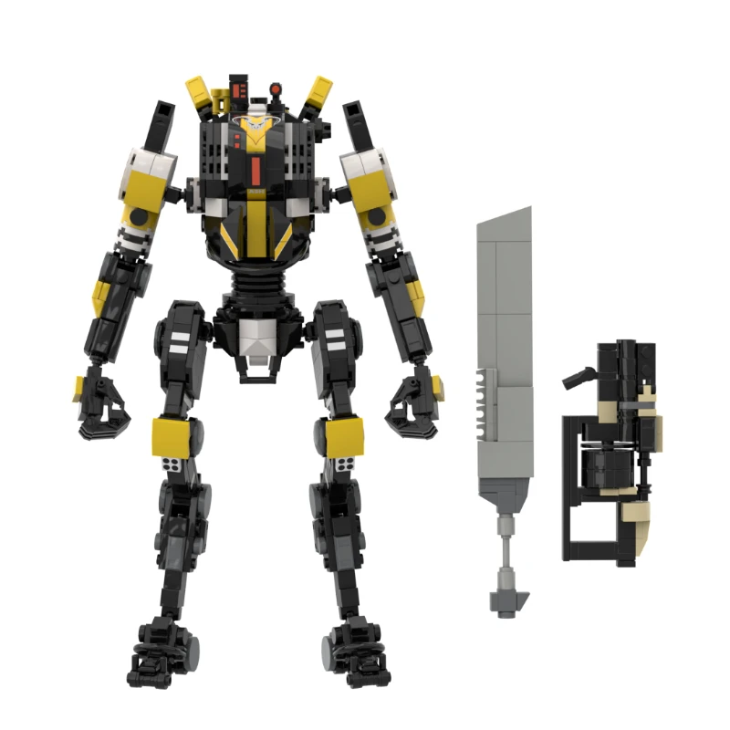 

MOC Titanfall DIY APEX Ash Ronin Robot Assembly Building Block Mech Model Toys Boys Hobbies, Birthday Gifts Assembly Toys