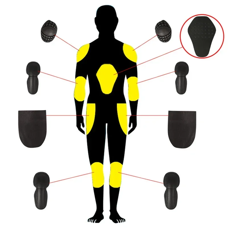 Men's Motorcycle Winter Equipment Racing Jackets motorcycle jacket motocross gear set motorcycle protector Motorbike Body armor enduro Motocross Jersey off-road bike Reflective Jackets