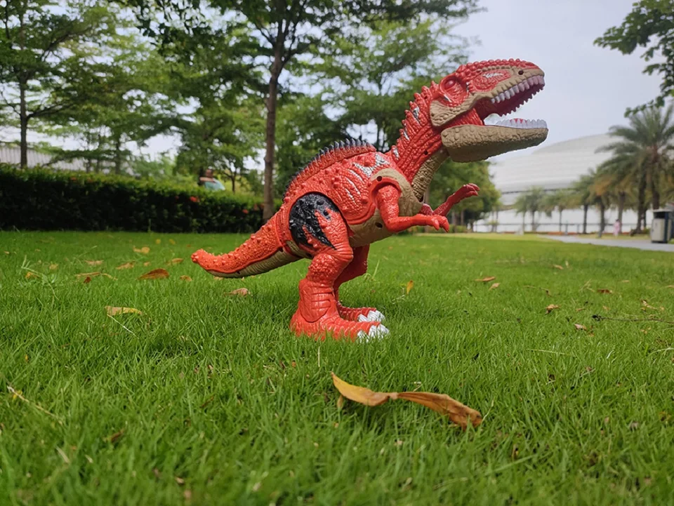 Walking Dinosaur Toy Remote Control With Roaring, Spraying & Light