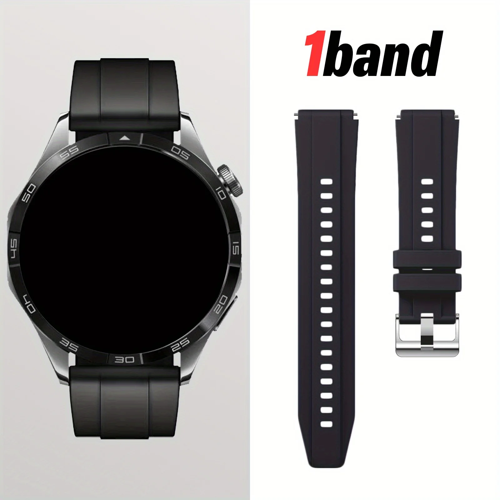 Quick-Release Multi-Color Soft Strap - Minimalist Durable Smartwatch Accessory